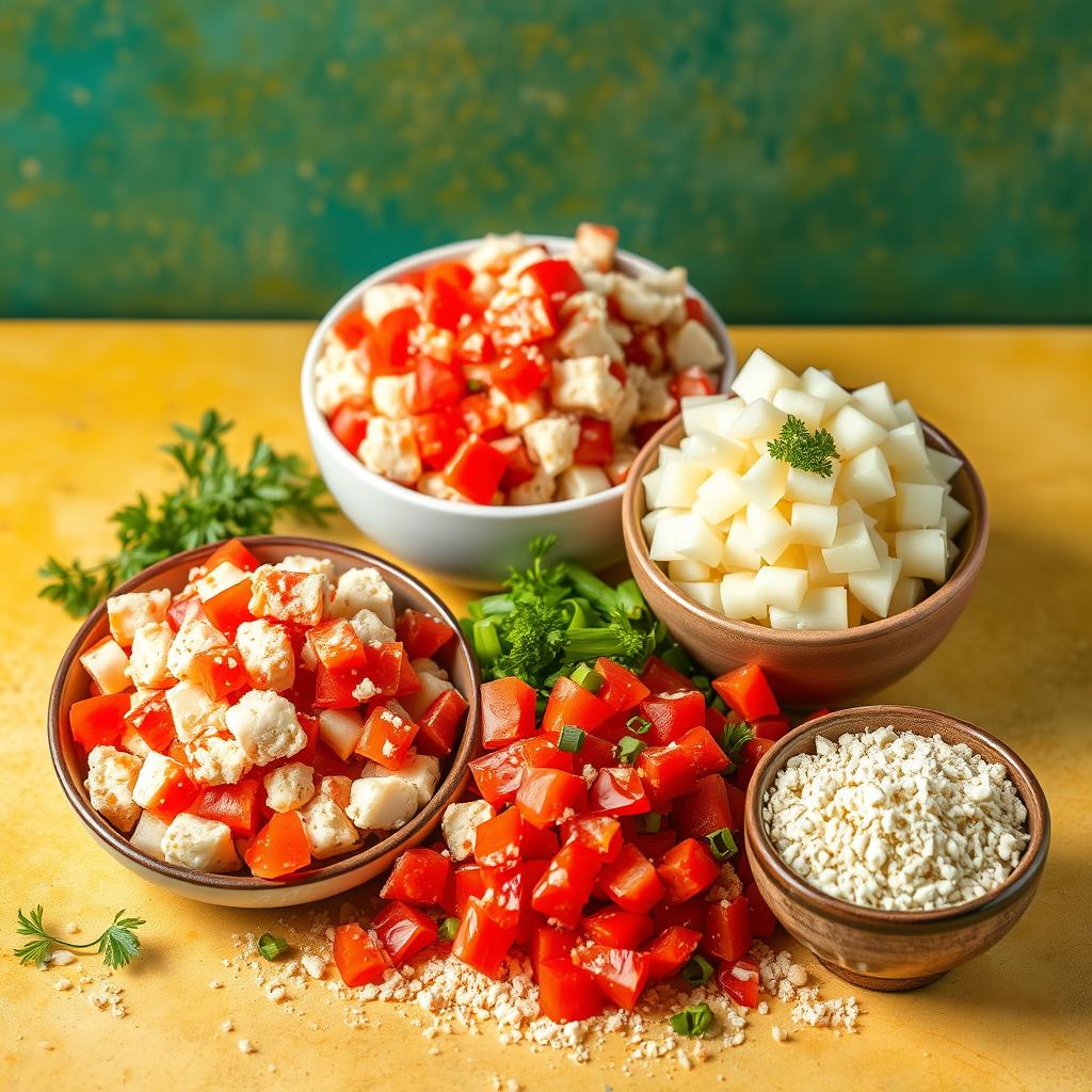 crab casserole ingredients