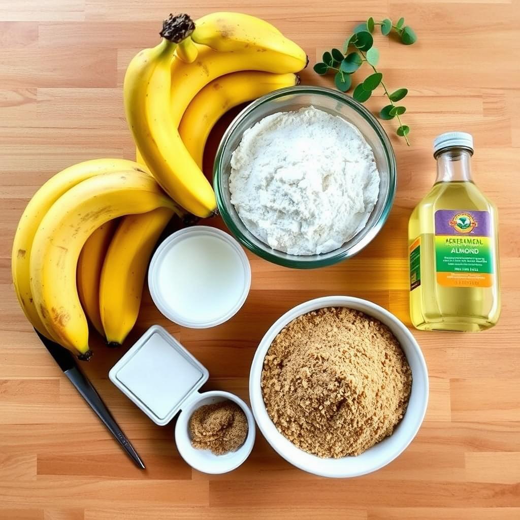 dairy-free banana bread ingredients