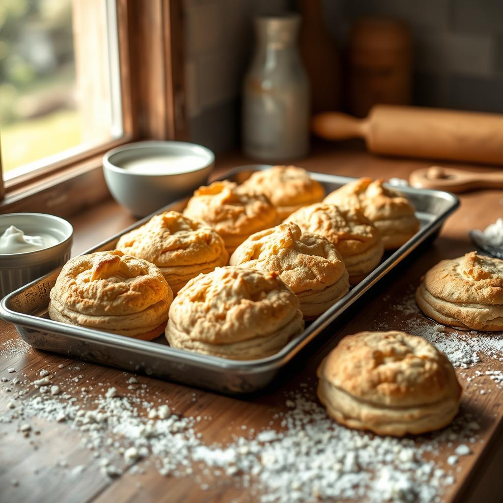 einkorn biscuits recipe cream