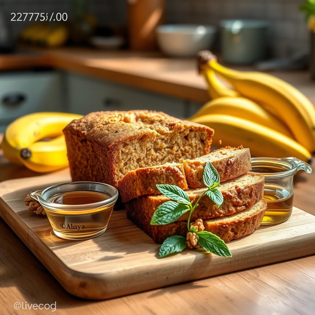 healthy banana bread recipe