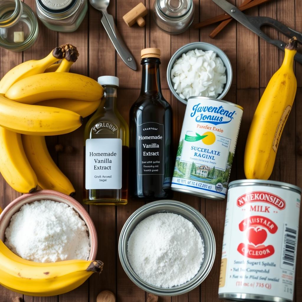 Banana Pudding Moonshine Ingredients