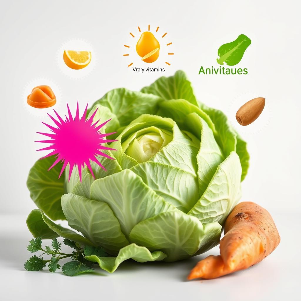 Cabbage and Sweet Potato Nutrients