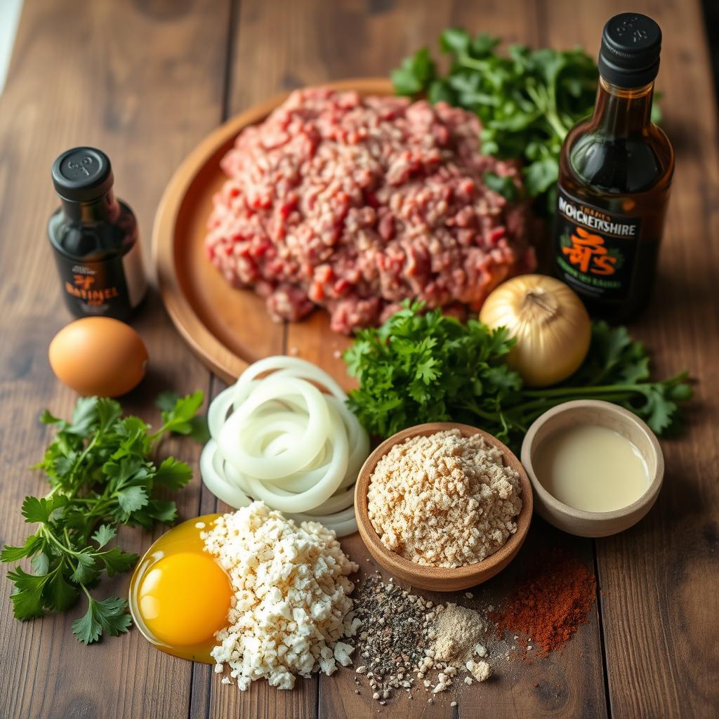 French onion meatloaf ingredients