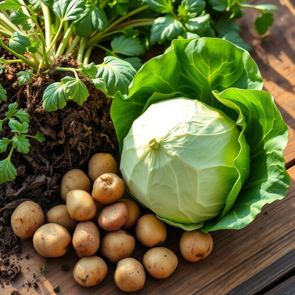 Is cabbage and potatoes healthy?