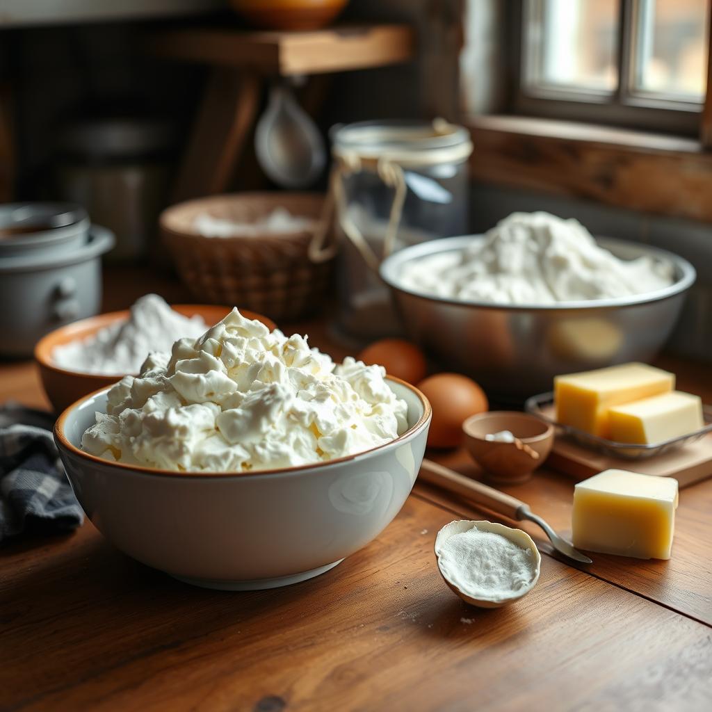 What does cottage cheese do in baking?