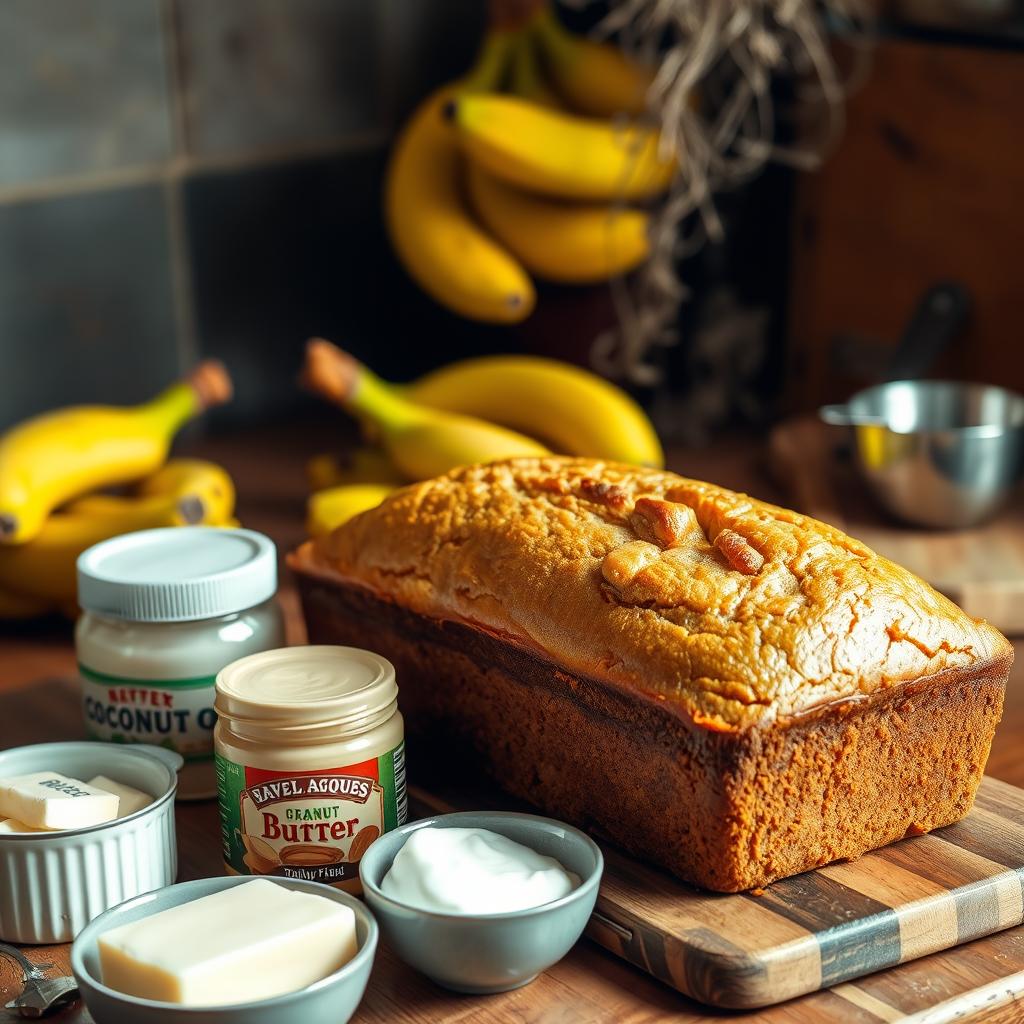 What is a substitute for butter in banana bread?