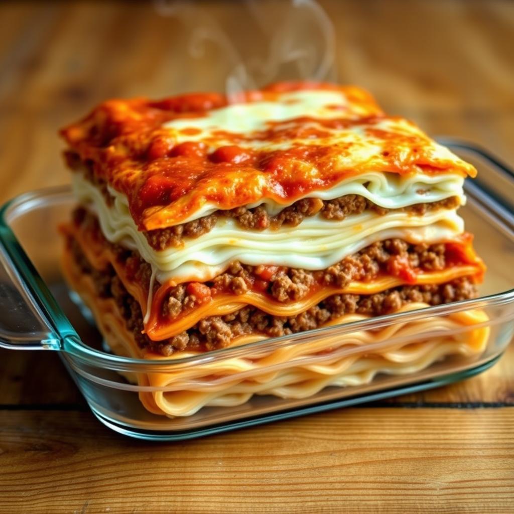 What is the correct order to layer lasagna?