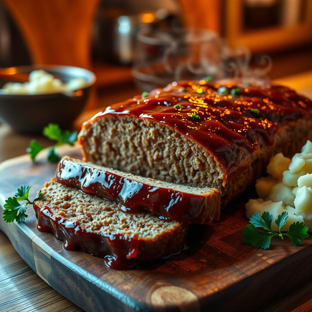 What is the secret to juicy meatloaf?