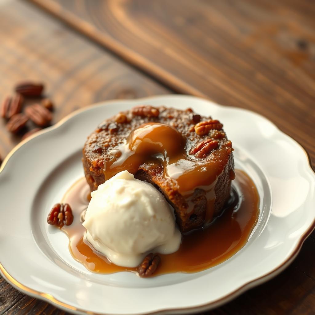 Why can't you reheat sticky toffee pudding?