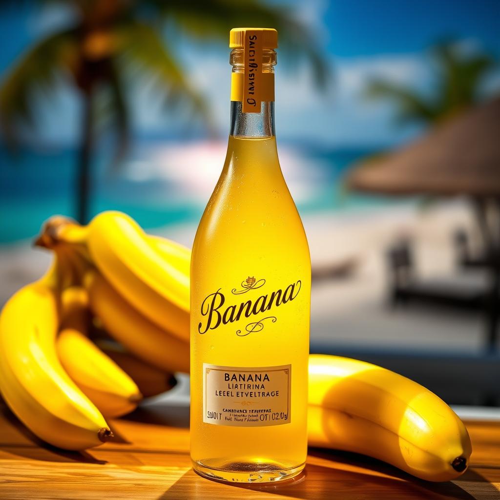 banana-flavored liquor