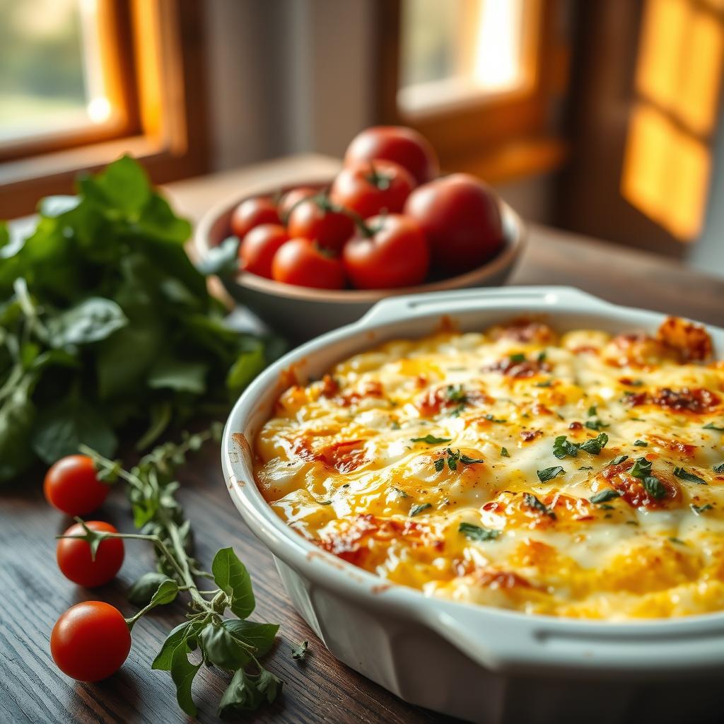 cottage cheese egg bake