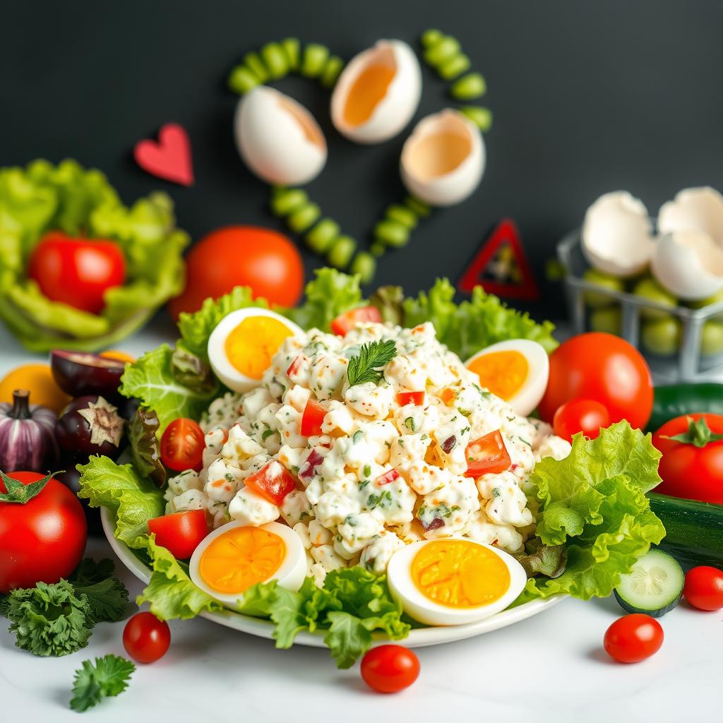 egg salad benefits and risks