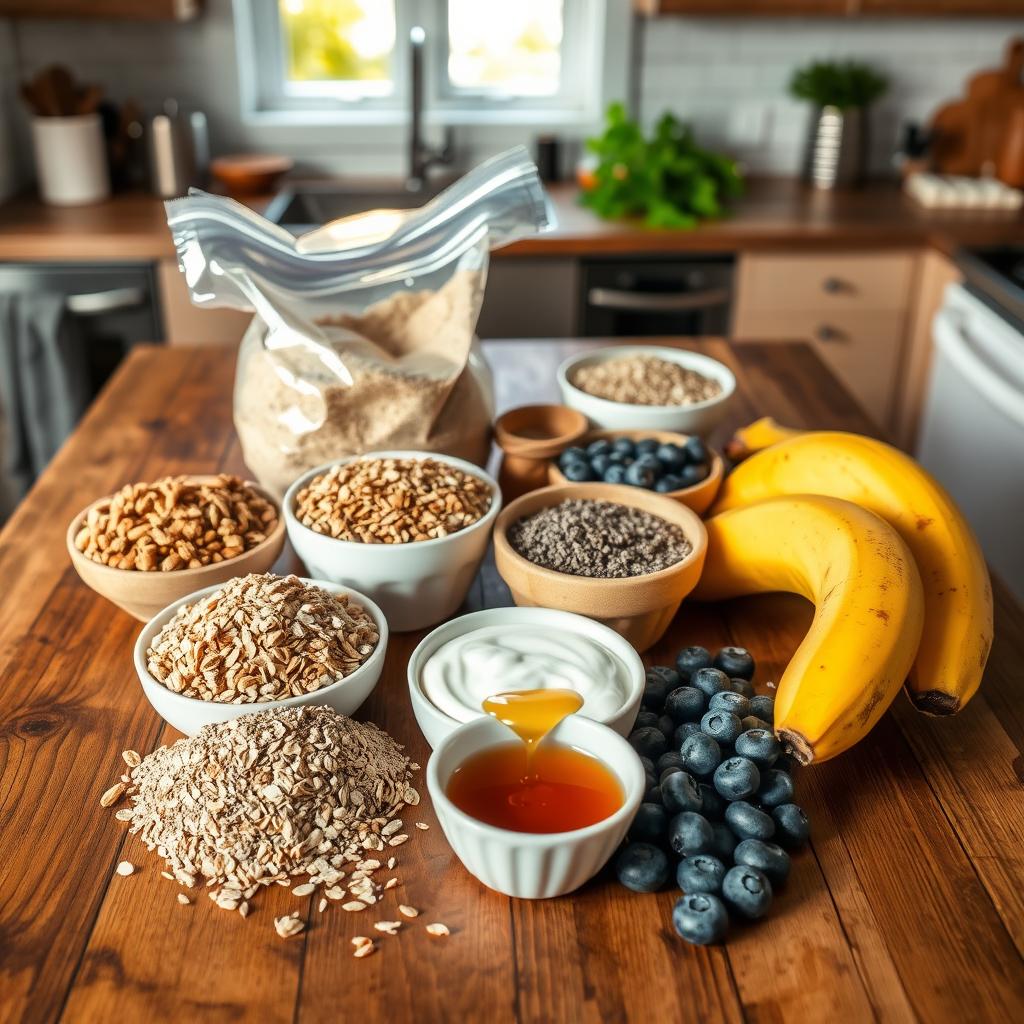 healthy muffin ingredients