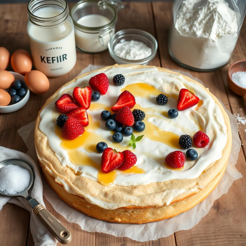 kefir cake