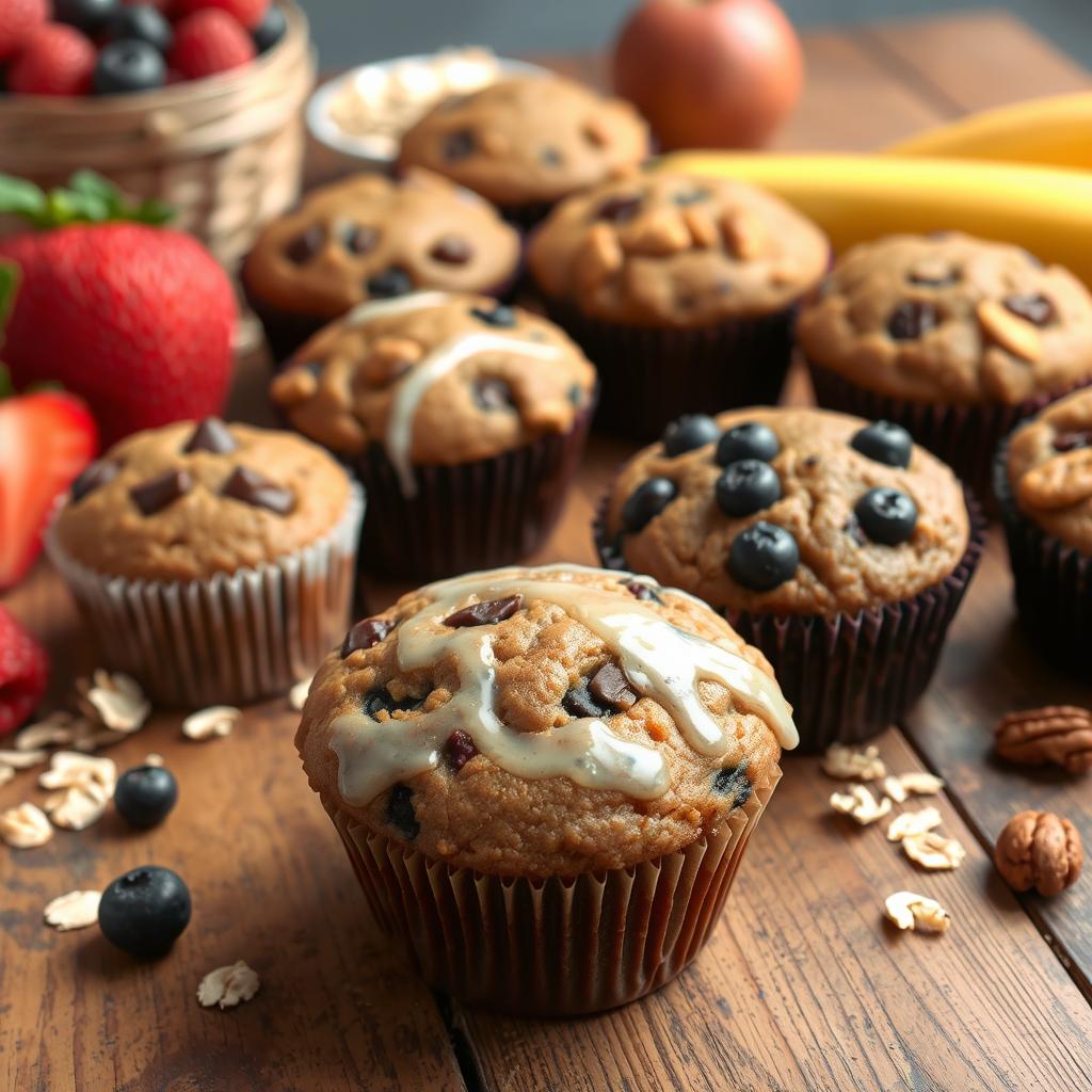 moist protein muffins