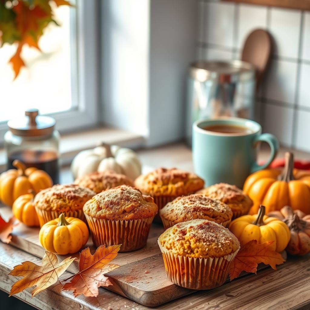 protein pumpkin muffins