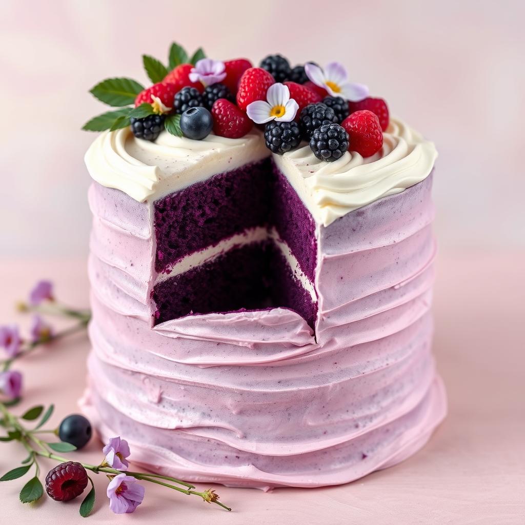 purple cake