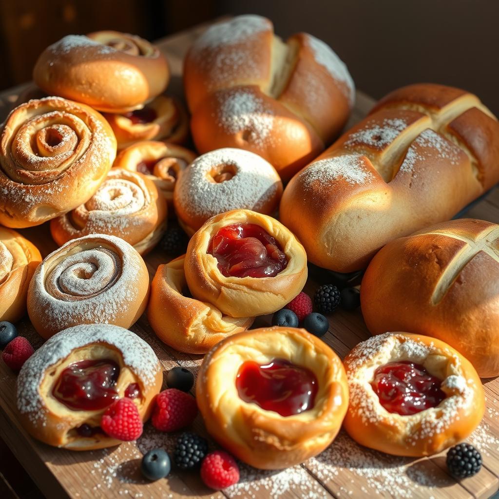 sourdough pastries