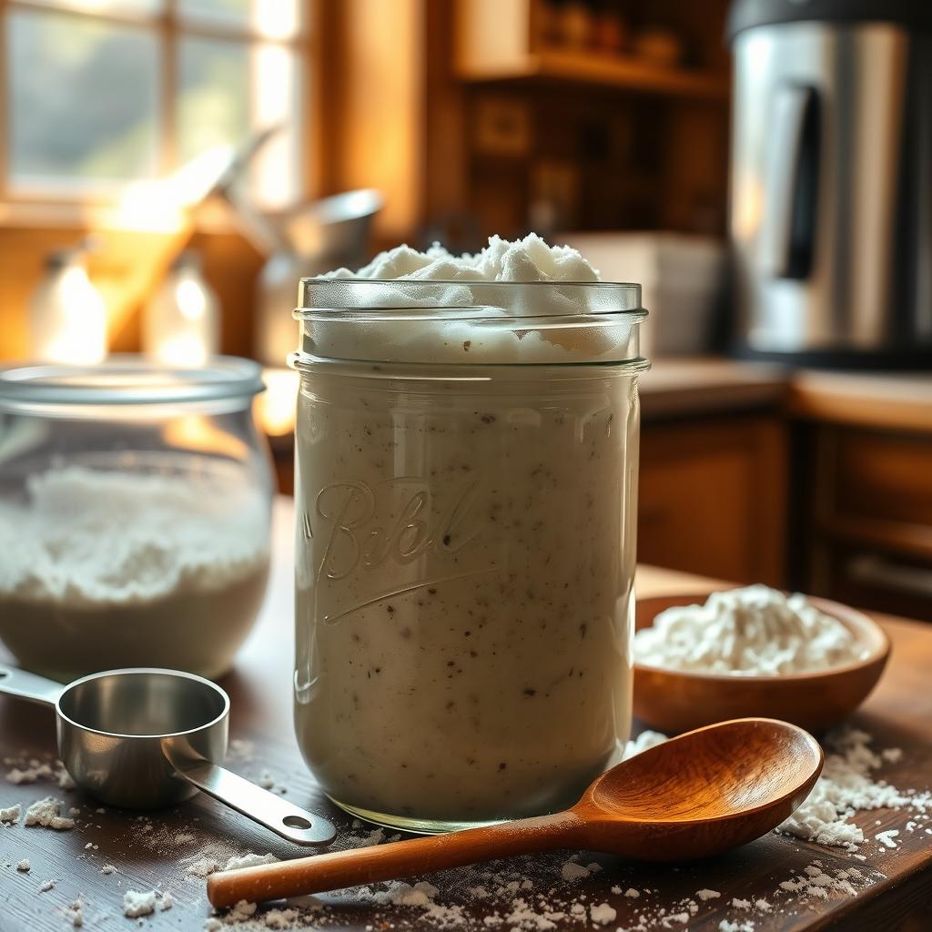 sourdough starter care