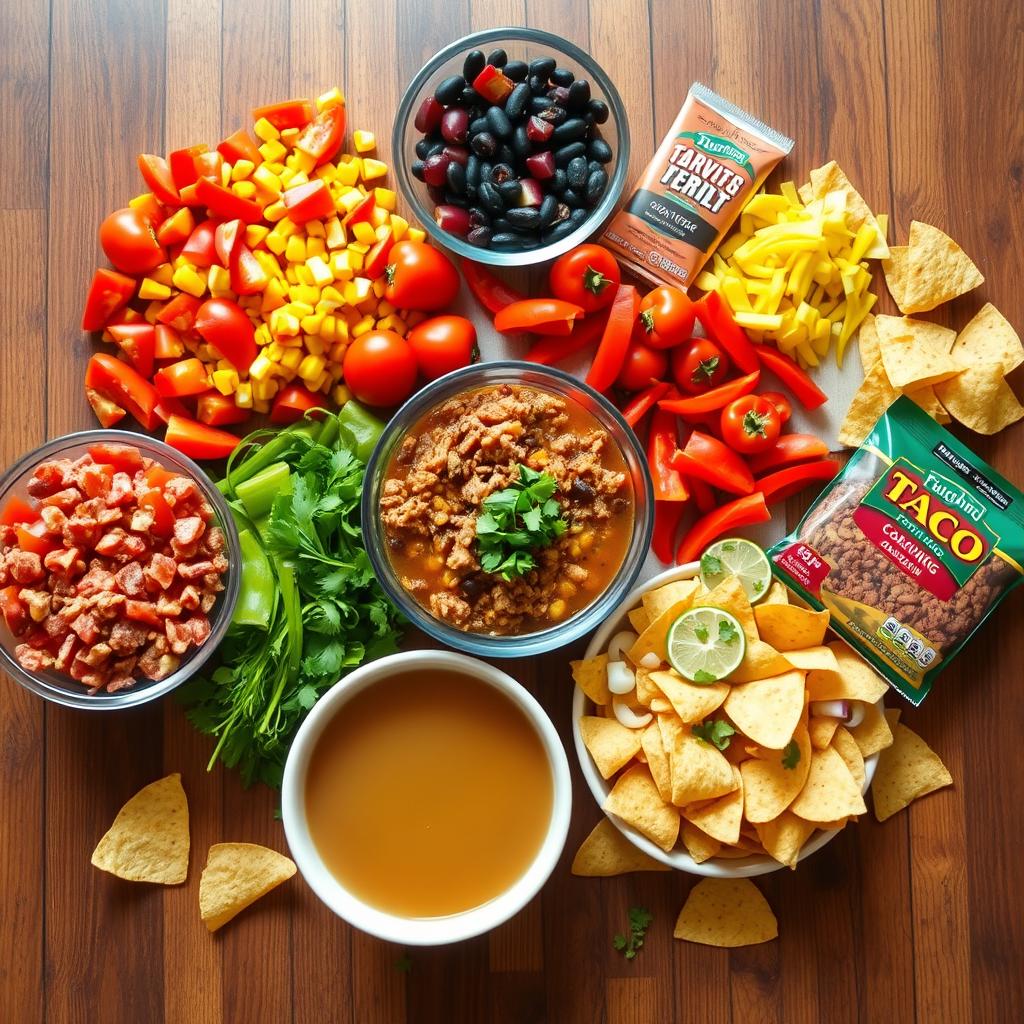 taco soup ingredients