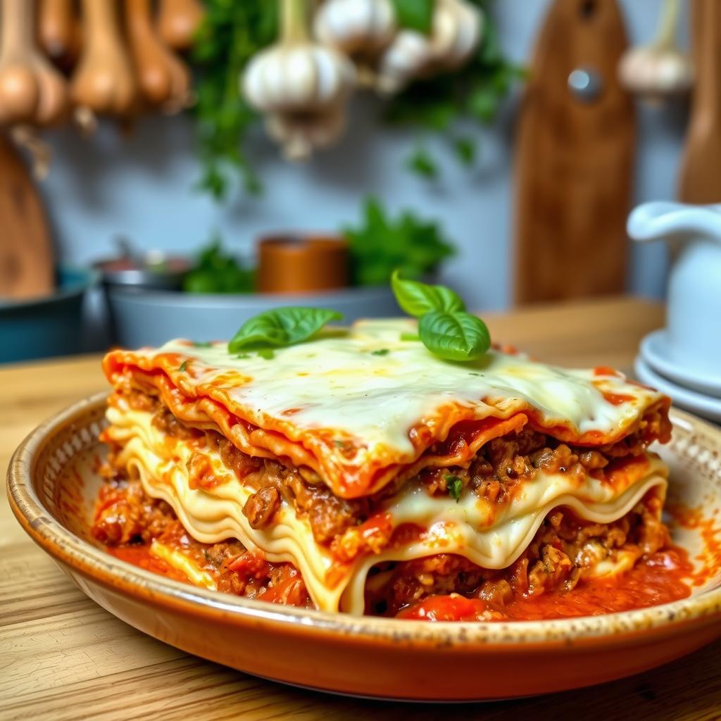 traditional lasagna