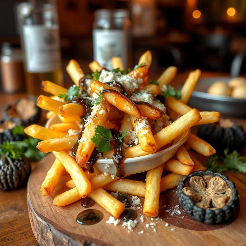 what are truffle fries made of